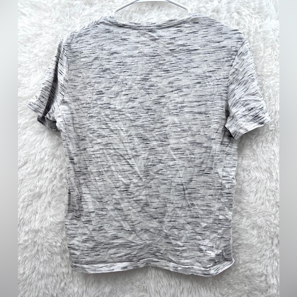 SHEIN Embroidered Elk Grey Shirt Size Small - Picture 2 of 6